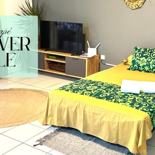 Canapé convertible prêt pour les voyageurs à Katu Home, Hiva Oa